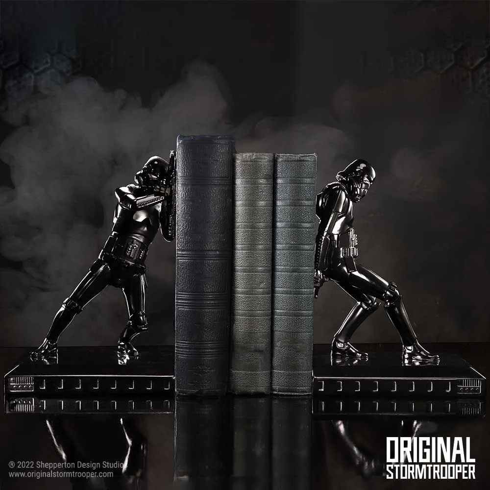 Original Stormtrooper Shadow Bookends 26.5cm Image 1