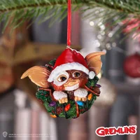 Gremlins Gizmo in Wreath Hanging Ornament 10cm - undefined undefined