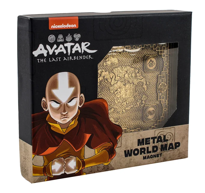 Avatar The Last Airbender: Metal World Map