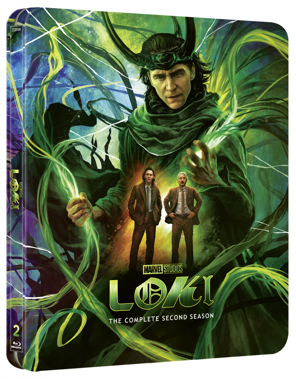 Marvel Studios Loki Season 2 4K Ultra HD & Blu-ray Steelbook (Disney+ Original - includes artcards) Image 1