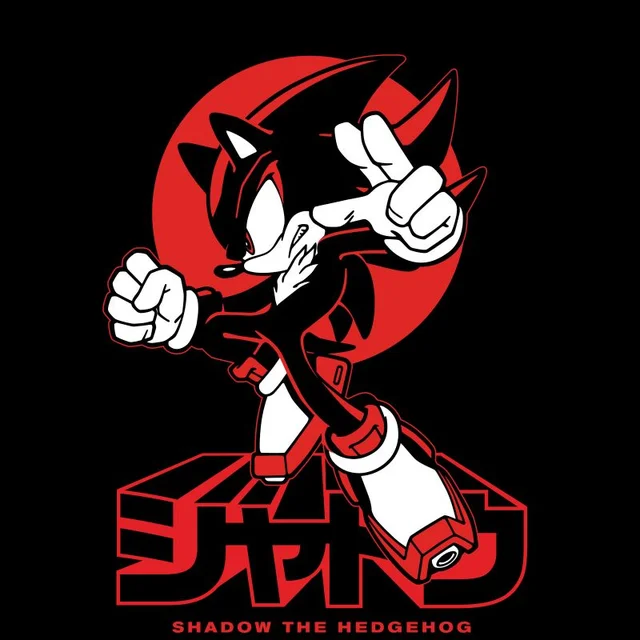 Sonic The Hedgehog Shadow Attack Unisex T-Shirt - Black