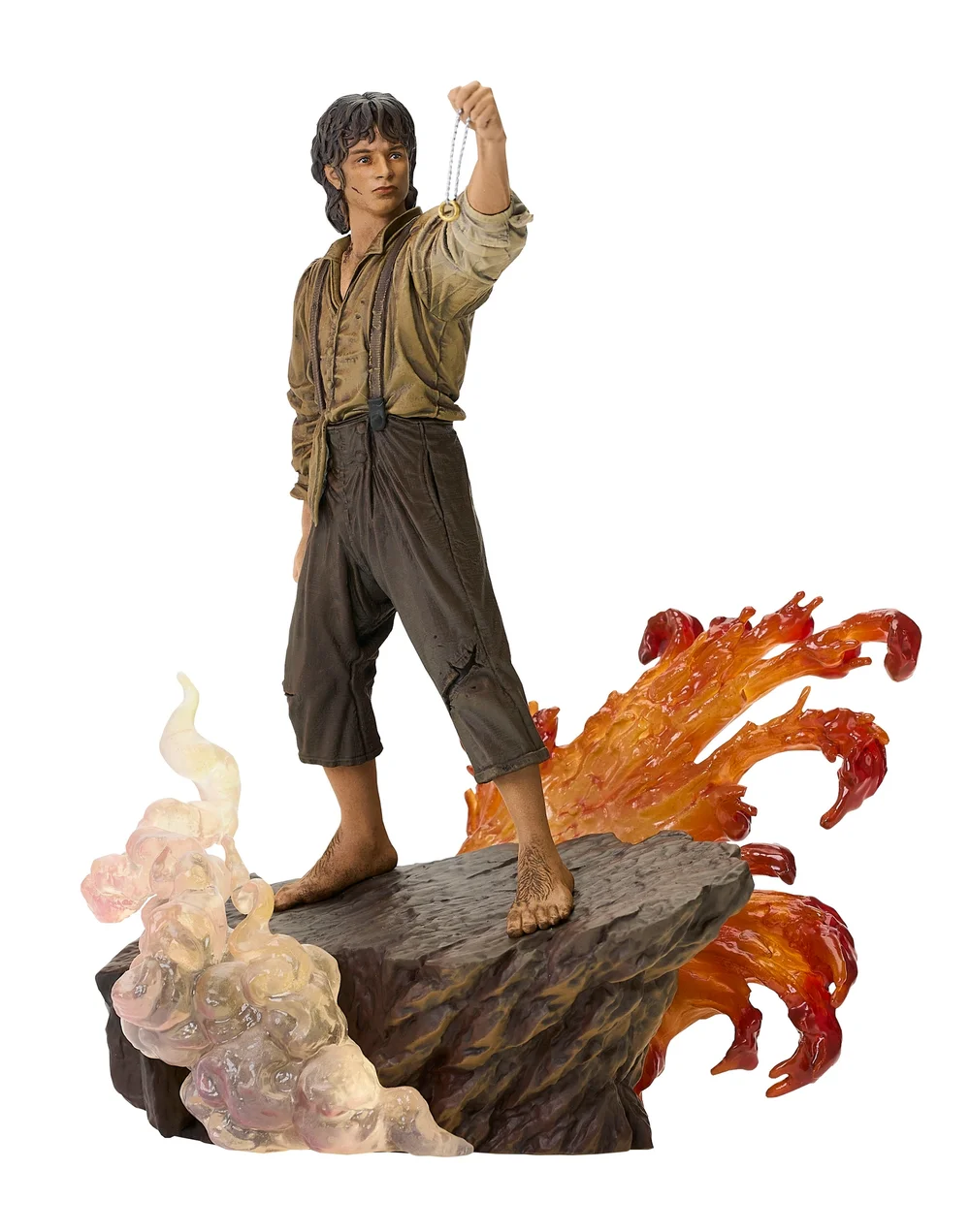 Diamond Select The Lord Of The Rings Gallery Diorama Frodo Deluxe PVC Statue Image 1