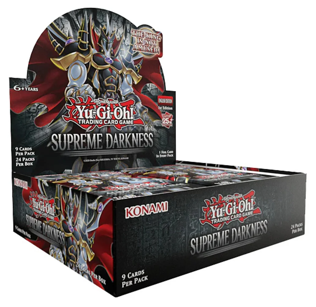 Yu-Gi-Oh! Supreme Darkness Booster CDU (24 packs) Image 1