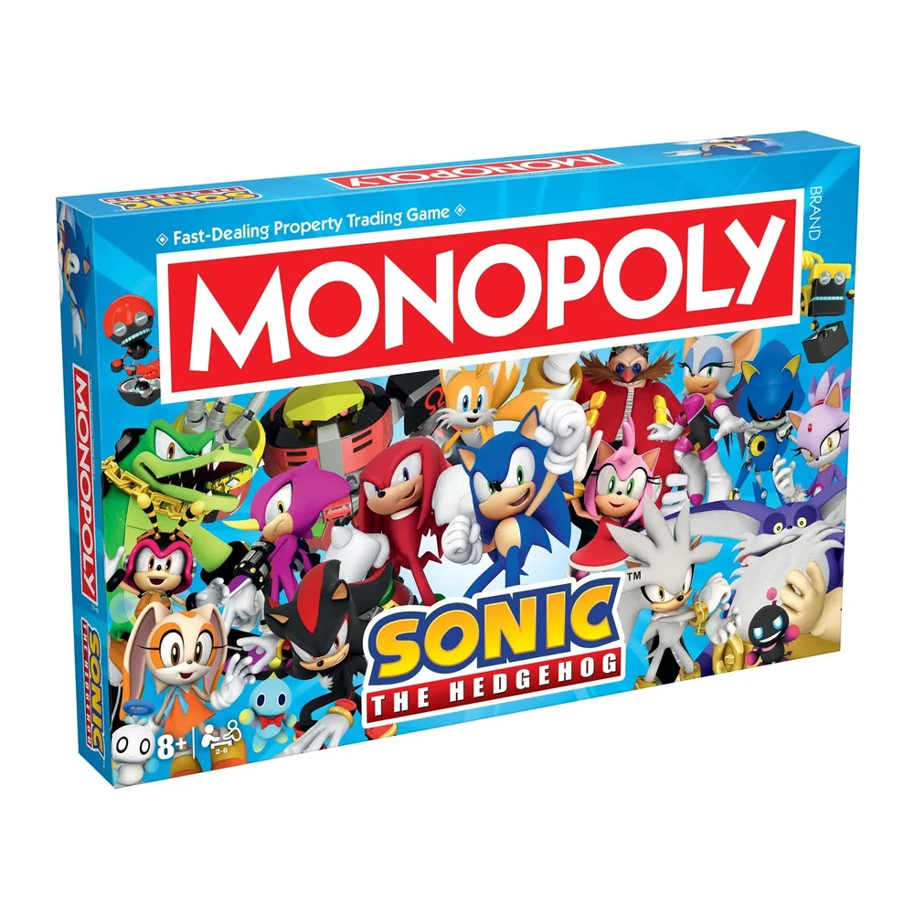 Sonic Monopoly Board Game Image 1
