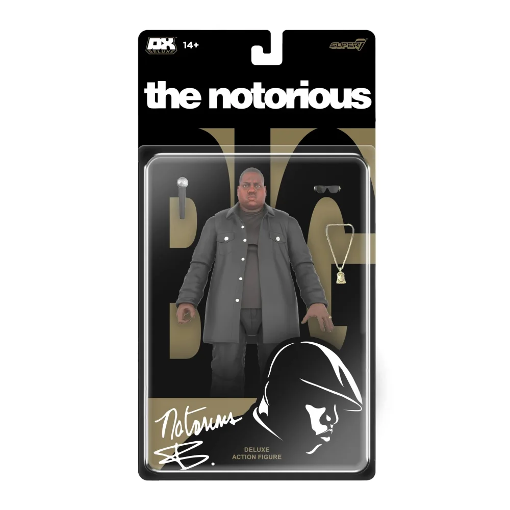 Super7 Deluxe Notorious B.I.G Biggie 7" Action Figure Image 1