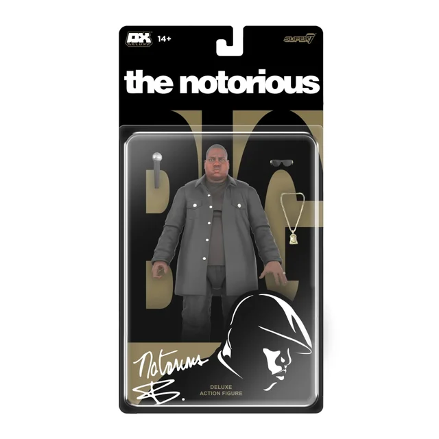 Super7 Deluxe Notorious B.I.G Biggie 7" Action Figure
