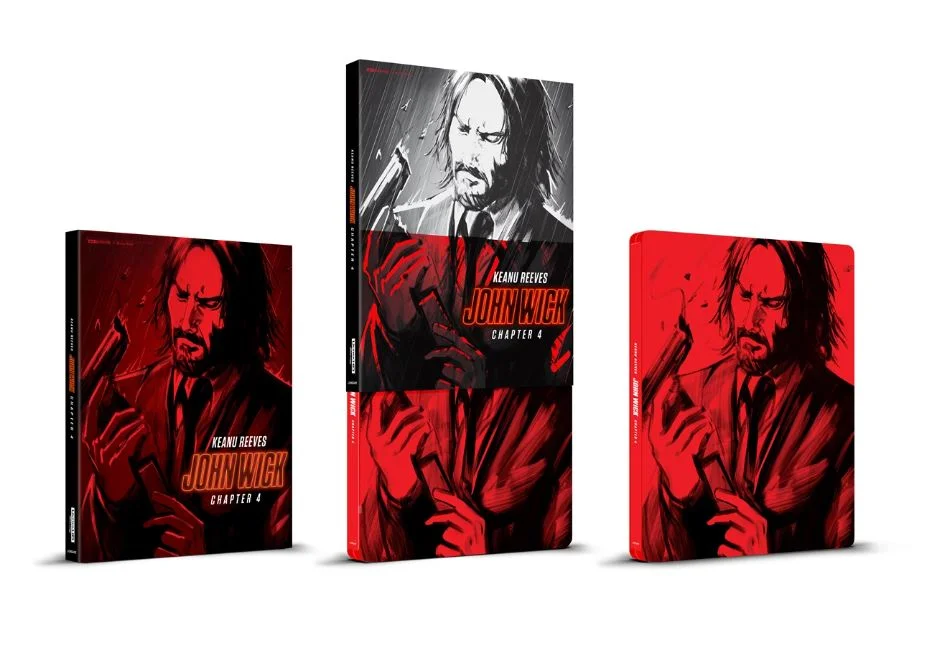 JOHN WICK: CHAPTER 4 STEELBOOK 2 (RED) Image 1