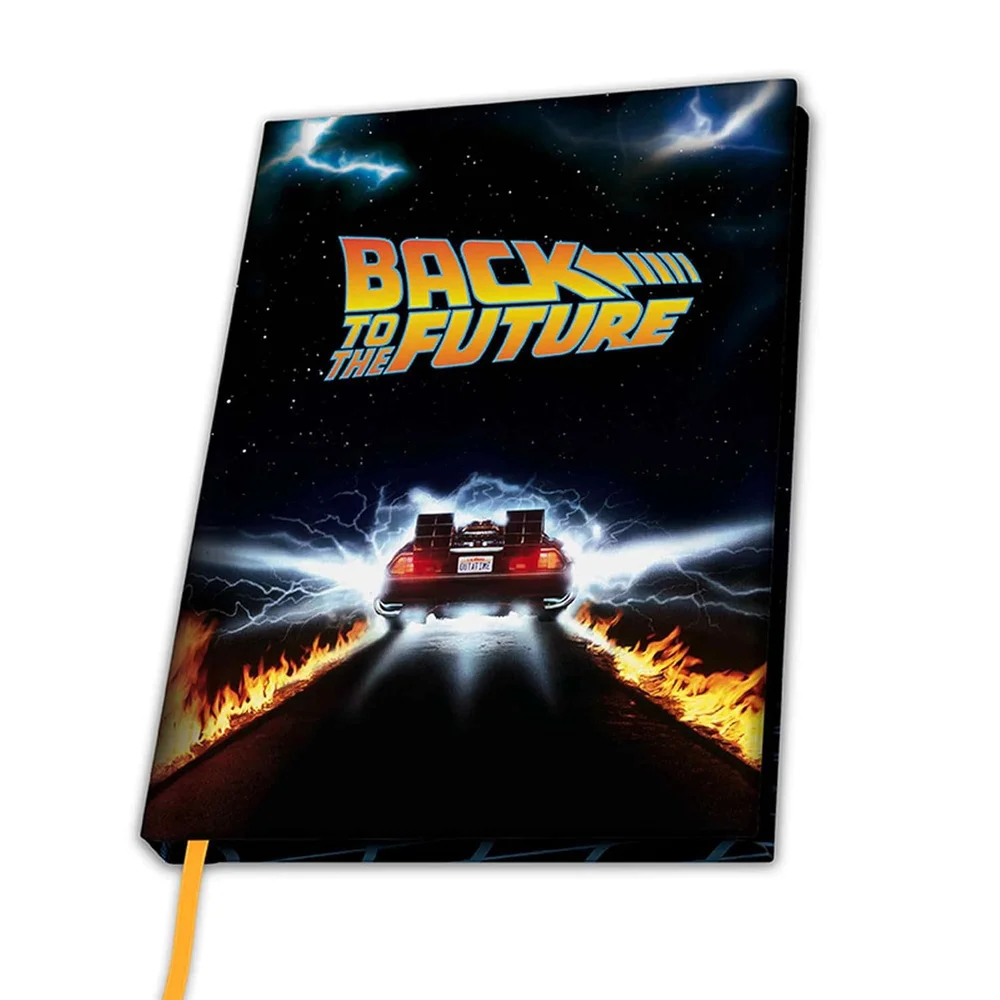 Back To The Future Delorean A5 Notebook Image 1