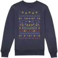 Sonic The Hedgehog Five Gold Rings Sweatshirt - Navy - undefined undefined