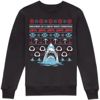 Santa Jaws Sweatshirt - Black