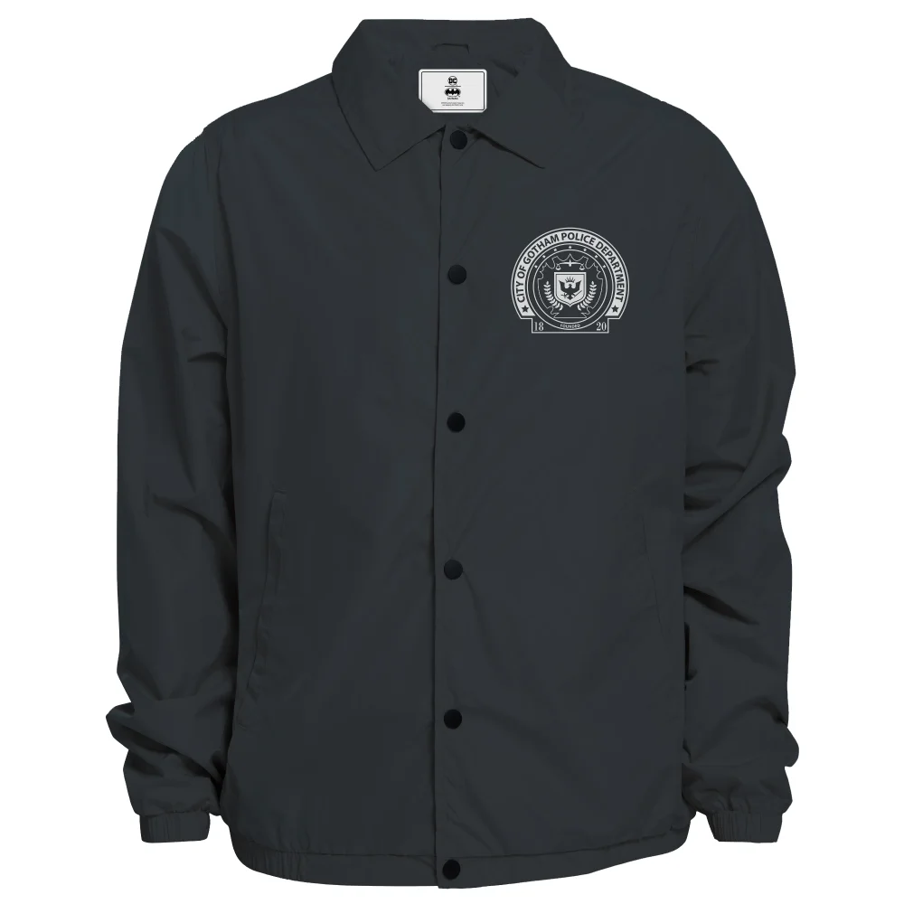 Batman GCPD Coach Jacket - Black - S Image 1