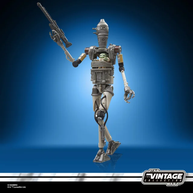 Star Wars The Vintage Collection IG-12, Grogu & Anzellan Deluxe Action Figure Set (9.5 cm)