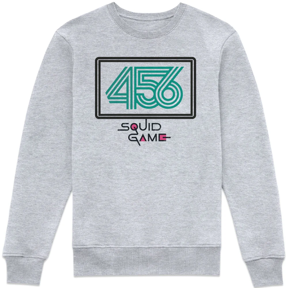 Squid Game 456 Sweatshirt - Grey - XL Image 1