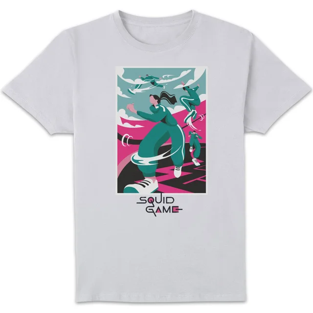 Squid Game Game On Men's T-Shirt - White
