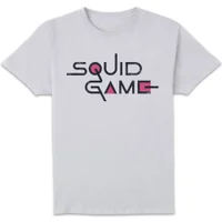 Squid Game Logo Men's T-Shirt - White - undefined undefined