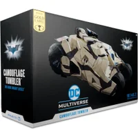 DC Multiverse 7 Inch Action Figure Vehicle - The Tumbler Camouflage (Gold Label)