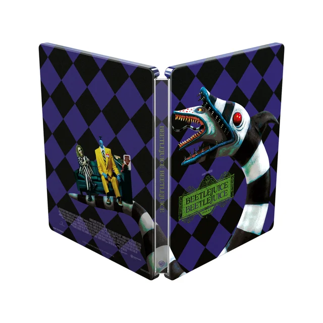 Beetlejuice Beetlejuice Zavvi Exclusive 4K Ultra HD Steelbook