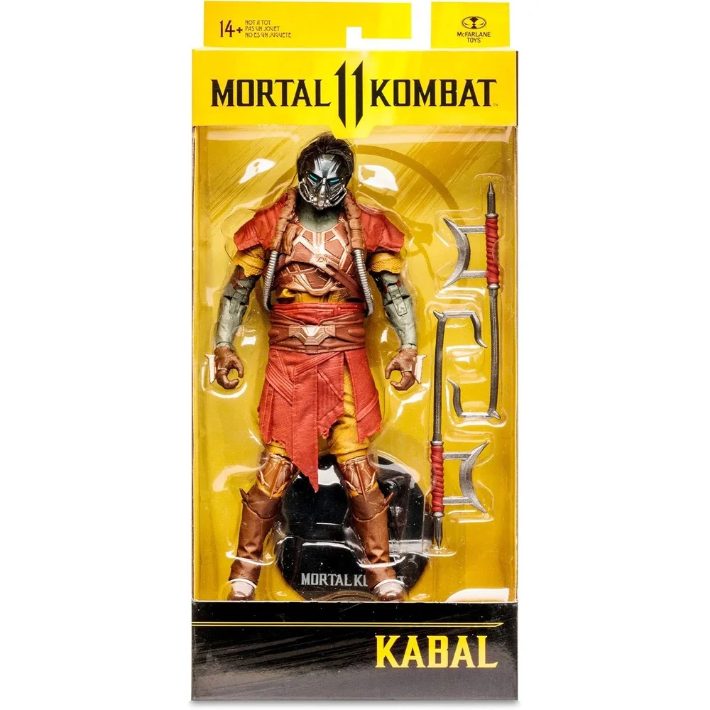 MORTAL KOMBAT 7IN FIGURES WV10 - KABAL (RAPID RED) Image 1