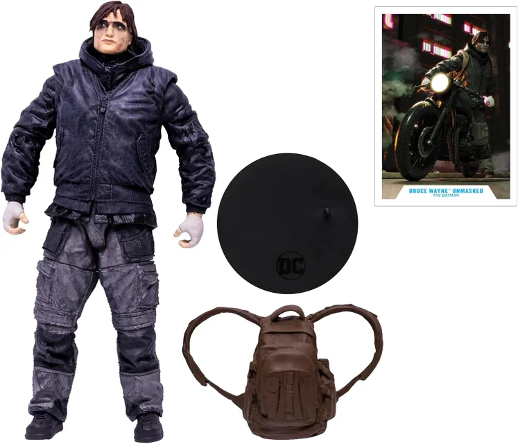 McFarlane DC BATMAN MOVIE 7IN FIGURES WV2 - CHARACTER 6 UNMASKED