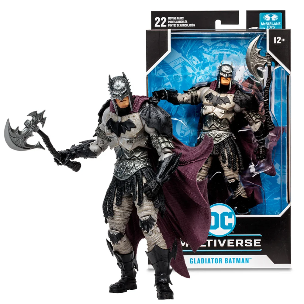 McFarlane DC MULTIVERSE 7IN - GLADIATOR BATMAN (DARK METAL) Image 1