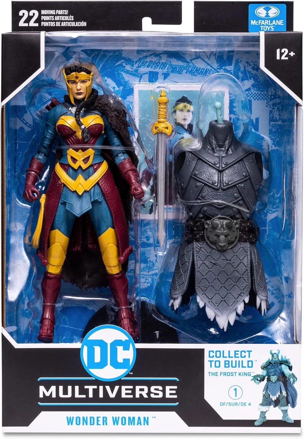 McFarlane DC BUILD-A 7IN FIGURES WV7 - ENDLESS WINTER - WONDER WOMAN Image 1