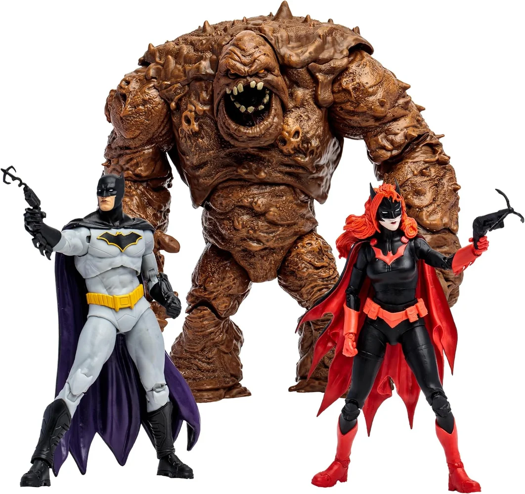 McFarlane DC MULTIVERSE MULTIPACK - CLAYFACE AND BATWOMAN AND BATMAN (REBIRTH)(GOLD LABEL) Image 1