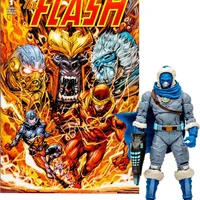 McFarlane DC DIRECT 7IN FIGURE WITH COMIC - THE FLASH WV2 - CAPTAIN COLD