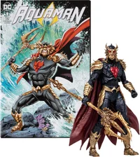 McFarlane DC DIRECT 7IN FIGURE WITH COMIC - AQUAMAN WV3 - OCEAN MASTER - undefined undefined