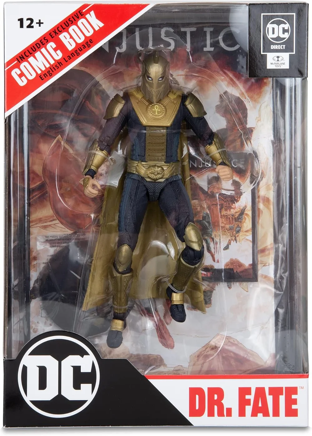 McFarlane DC DIRECT GAMING 7IN FIGURE WITH COMIC - INJUSTICE 2 WV2 - DR. FATE Image 1
