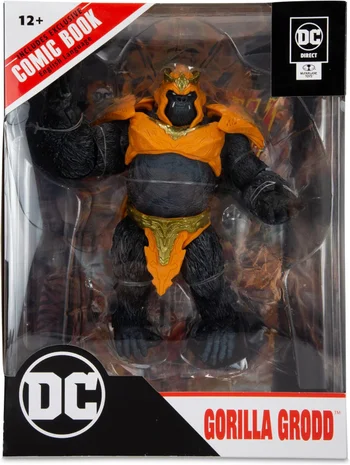 McFarlane DC DIRECT - COMIC WITH MEGA FIGURE - THE FLASH - GORILLA GRODD