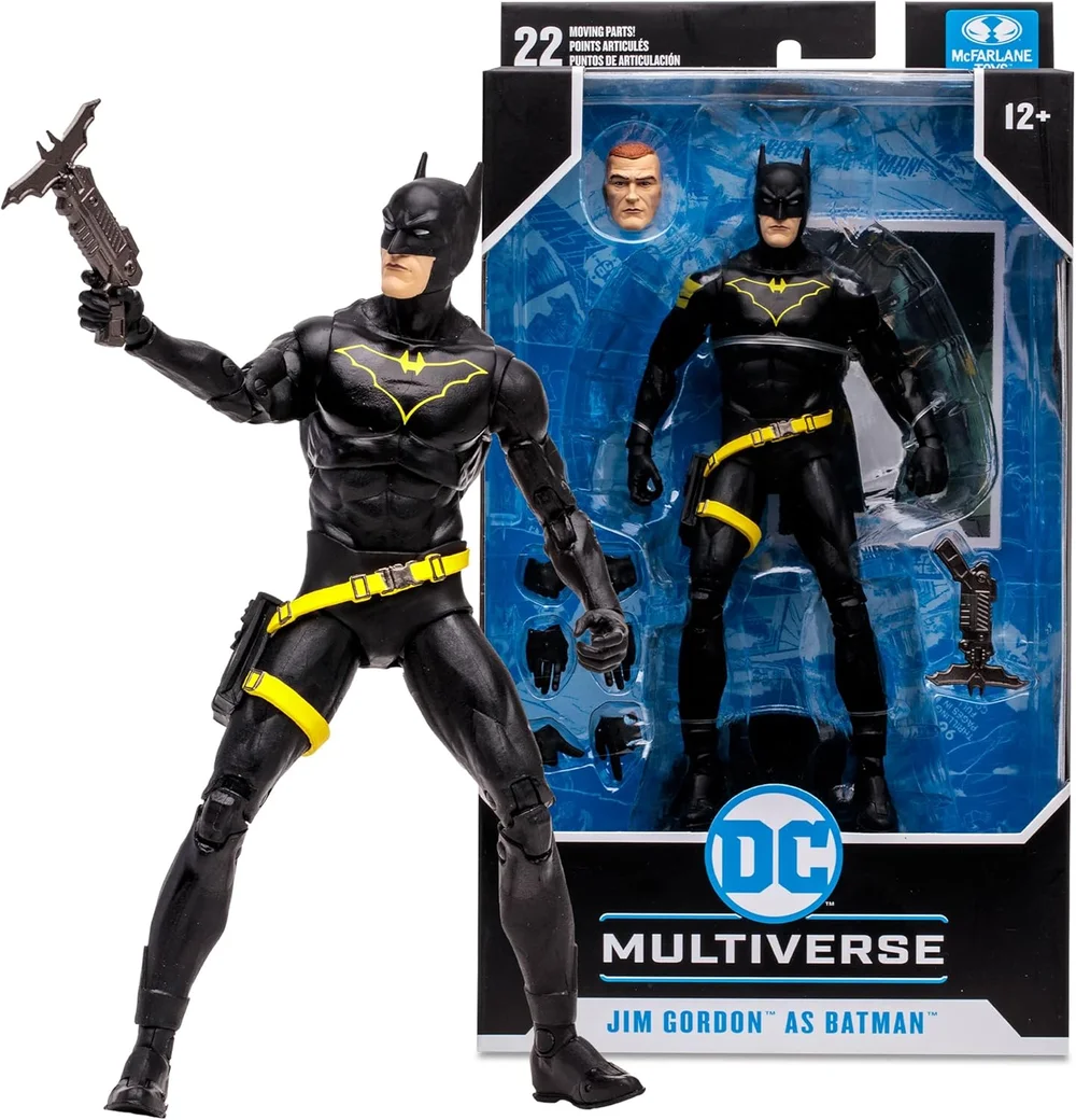 McFarlane DC MULTIVERSE 7IN - JIM GORDON AS BATMAN (BATMAN: ENDGAME) Image 1