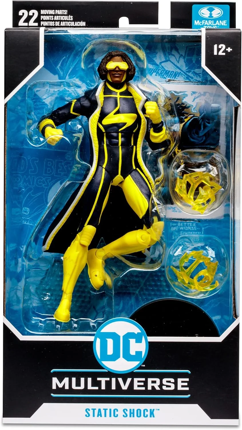 McFarlane DC MULTIVERSE 7IN - STATIC SHOCK (NEW52) Image 1
