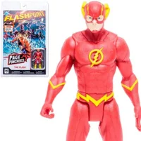 McFarlane DC DIRECT - 3IN COMIC WITH FIGURE WV1 - THE FLASH (FLASHPOINT) - undefined undefined