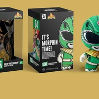 DZNR Plush Power Rangers - Green / White Ranger
