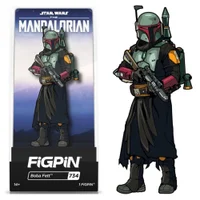 FiGPiN Star Wars The Mandalorian Boba Fett 3" Enamel Pin #734 - undefined undefined