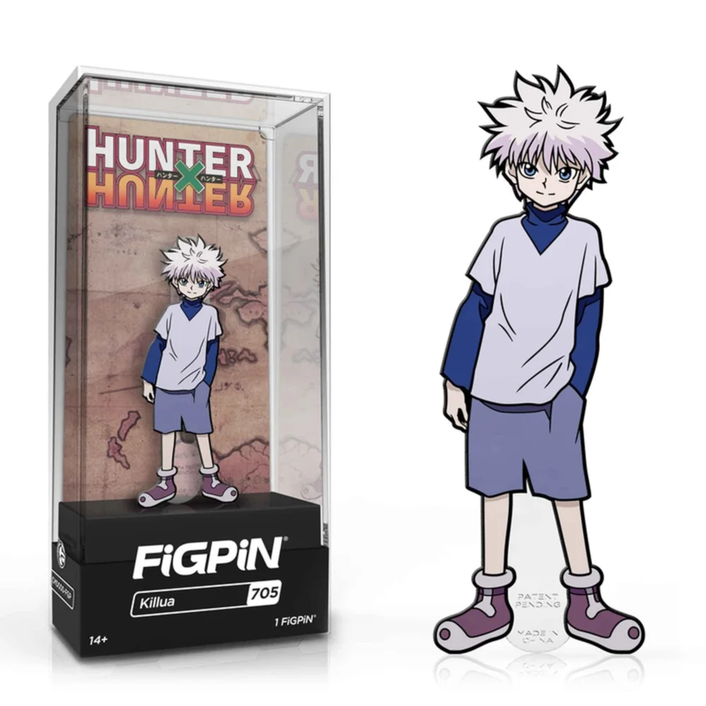 FiGPiN Hunter X Hunter Killua 3" Enamel Pin #705 Image 1