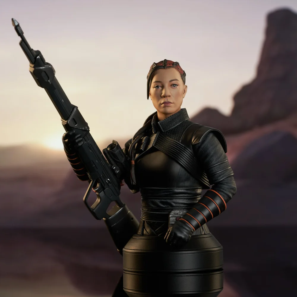 Gentle Giant Star Wars: The Mandalorian Fennec Shand 1/6 Scale Bust 15cm Image 1