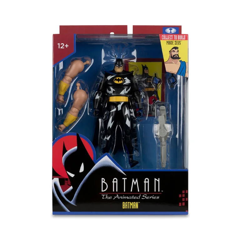 MCFARLANE DC DIRECT - BATMAN THE ANIMATED SERIES 6IN BUILD-A WV3 - LIGHTNING STRIKE BATMAN Image 1