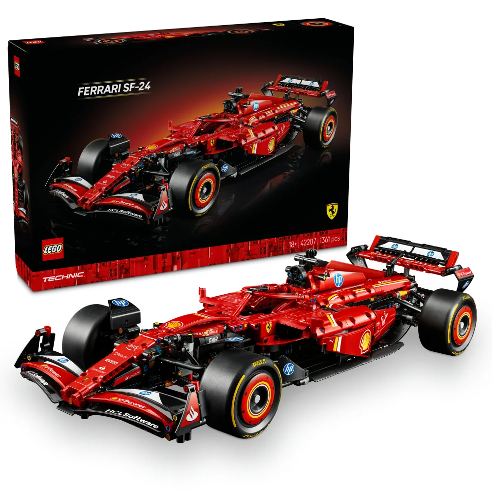 LEGO Technic Ferrari SF-24 F1 Car Model Kit for Adults 42207 Image 1