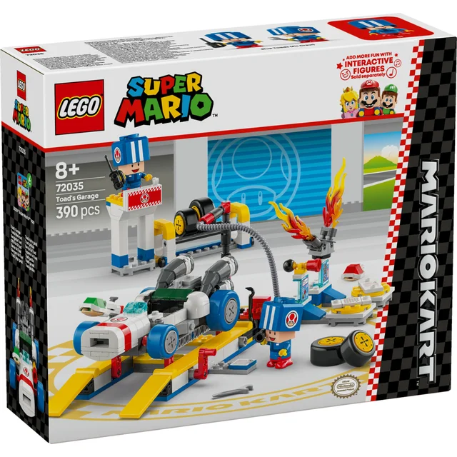 LEGO Super Mario: Mario Kart – Toad’s Garage Toy Set 72035
