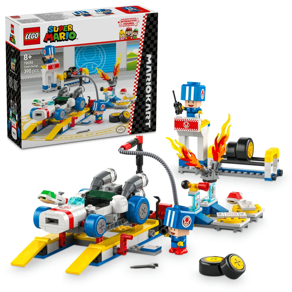 LEGO Super Mario: Mario Kart – Toad’s Garage Toy Set 72035 Image 1