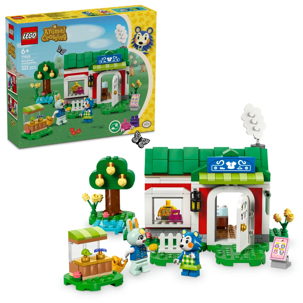 LEGO Animal Crossing Able Sisters Clothing Shop Toy 77055 Image 1