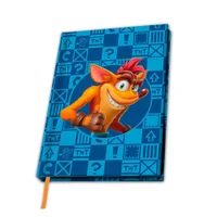 Crash Bandicoot & Coco A5 Notebook - undefined undefined