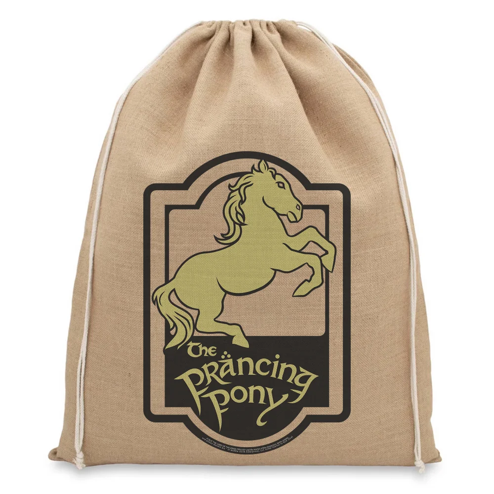 Lord Of The Rings The Prancing Pony Christmas Hessian Sack Image 1