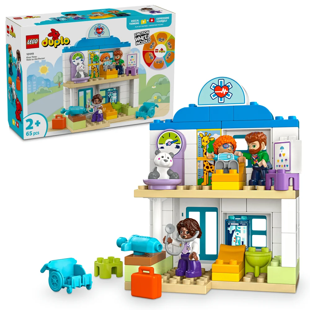 LEGO DUPLO First Time: Visit to the Doctor Toy Playset 10449 Image 1