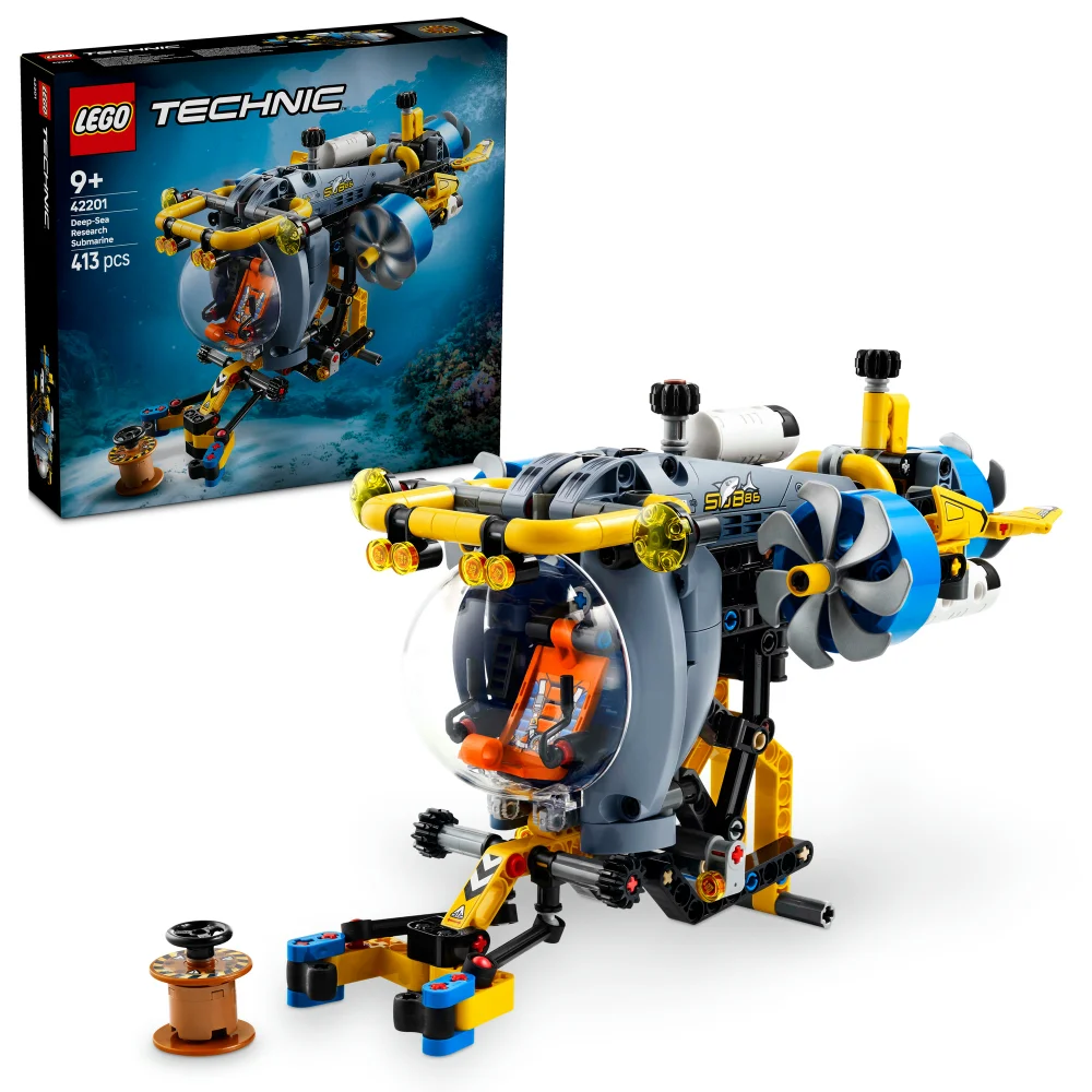 LEGO Technic Deep-Sea Research Submarine Building Toy 42201 Image 1