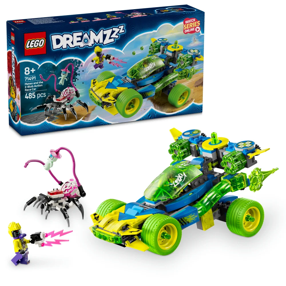 LEGO® DREAMZzz™ Mateo and the Z-Blob Action Race Car Toy 71491 Image 1