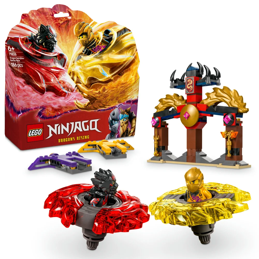 LEGO NINJAGO Dragon Spinjitzu Battle Pack Building Toy 71826 Image 1