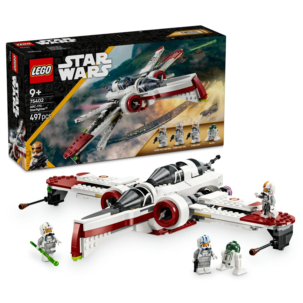 LEGO Star Wars ARC-170 Starfighter Building Toy Set 75402 Image 1