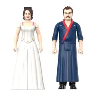 Super7 Parks and Recreation W2 - Ron and Tammy Wedding Night ReAction Figure Twin Pack - undefined undefined